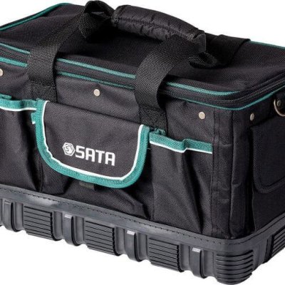 MALETIN DE LONA 16" HERRAMIENTA C/REFUERZO SATA ST95185SC