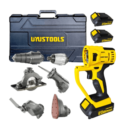 Taladro Multiherramienta 6 en 1 Inalámbrico 20 V Uyustools